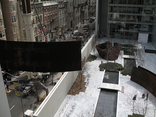 My first experience of Richard Serra's retrospective exhibition at the My first experience of Richard Serra's retrospective exhibition at the