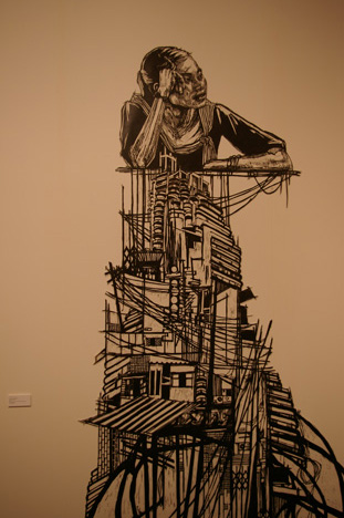 Swoon at Deitch Projects