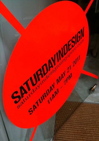 SATURDAY IN DESIGN SINGAPORE