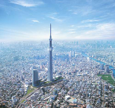 Tokyo Sky Tree imaginary picture Tokyo Sky Tree imaginary picture by Yoshikazu Takada