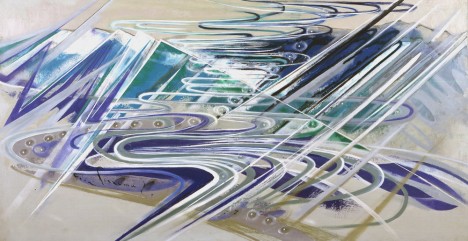 Keiyu Nishimura Museum of Art Keiyu Nishimura "Glacier", 1977, Oil on canvas © Keiyu Nishimura Museum of Art