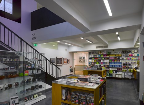 The Photographers’ Gallery, Bookshop, 2012 © Dennis Gilbert. Courtesy of The Photographers’ Gallery