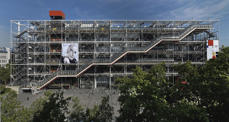 ポンピドゥー・センター外観　© Centre Pompidou / Georges Meguerditchian