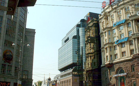 2001年のモスクワ