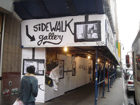 JR SIDEWALK GALLERY