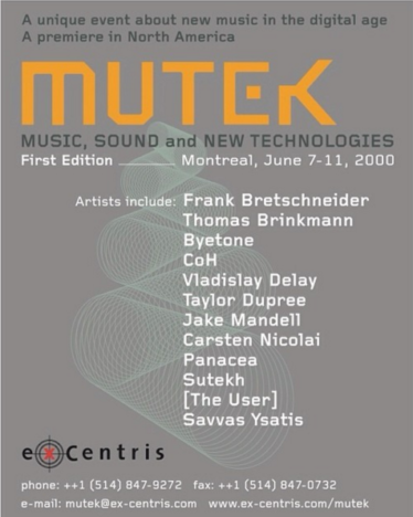 MUTEK（ミューテック）2000