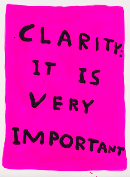 デイヴィッド・シュリグリー個展「CLARITY: IT IS VERY IMPORTANT」