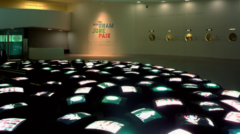 Installation view: The Worlds of Nam June Paik, Solomon R. Guggenheim Museum, New York, 2000. Photo: David Heald