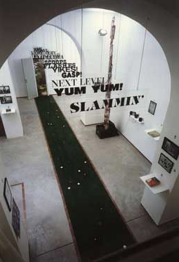 Renée Green Installation view at Galleria Emi Fontana, Milano, 1994