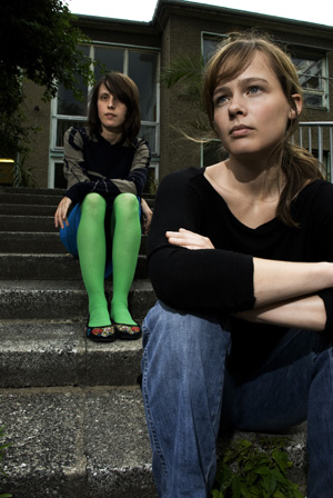 front: Clara Leskovar, back: Doreen Schulz