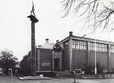 Liljevalchs Konsthall på Djurgården i Stockholm, CA 1950. Svensk Arkitektur 1640-1970