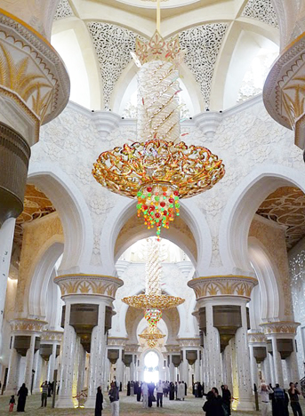 Sheikh Zayed Bin Sultan Al Nahyan Mosque, Photo: Ryan B. / CC BY-SA 3.0