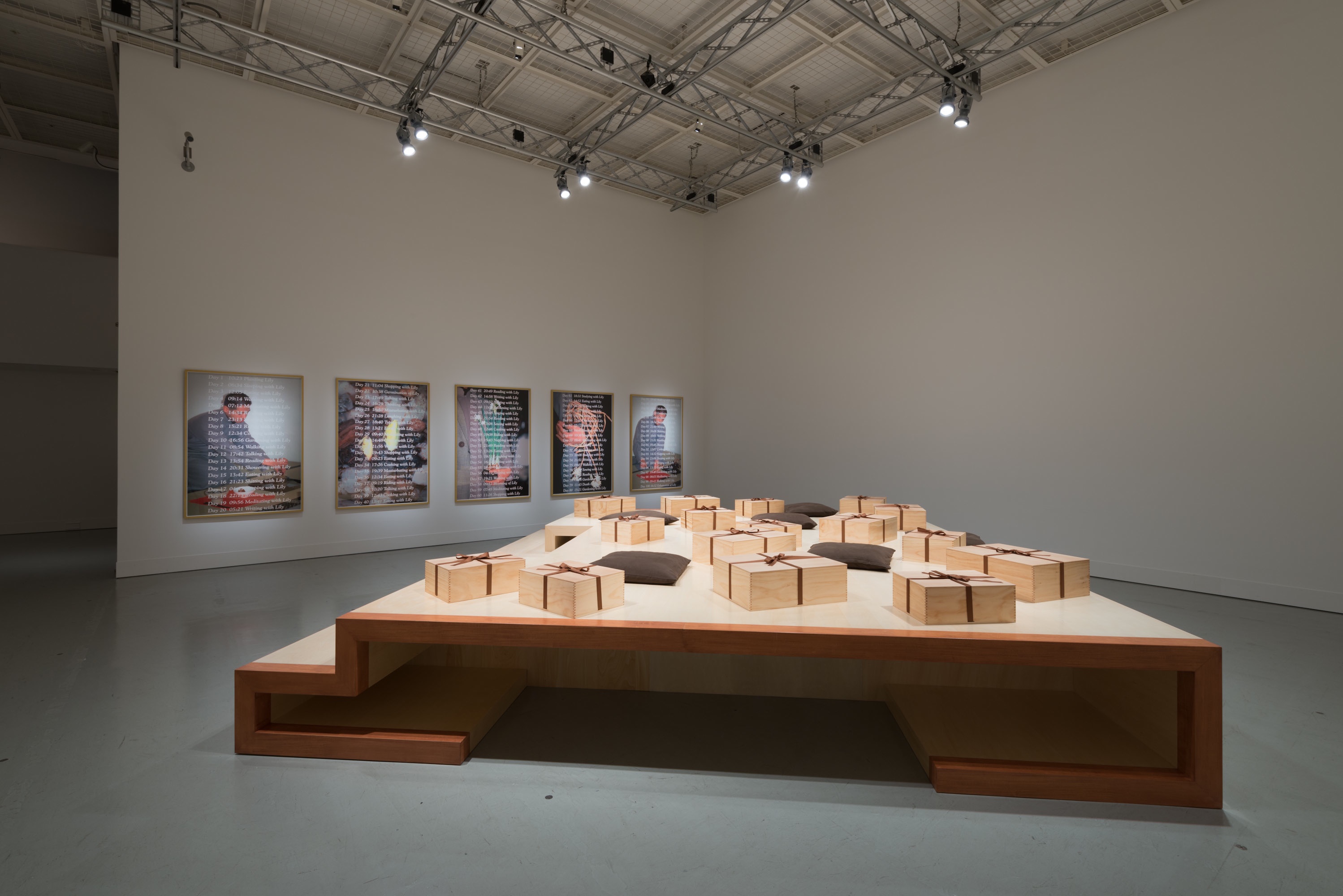 Lee Mingwei "Visible, Elusive" exhibition view. Photo: Ken Kato