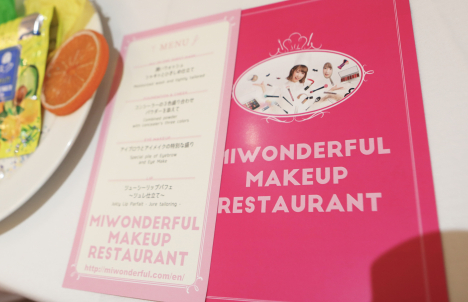 MIWONDERFUL “MAKEUP RESTAURANT” IN LA