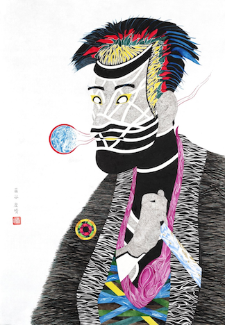 YASUHARU FUJIYA “DRAWING TRIBE. MODERN KABUKI FELLOWS”