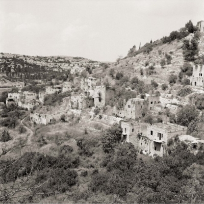 Lifta - Jerusalem District, Fazal Sheikh, The Erasure Trilogy (2015). Presented as part of Memory Trace, 2016, at Storefront for Art and Architecture.