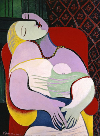 Pablo Picasso The Dream (Le Rêve) 1932, Private Collection © Succession Picasso/DACS, London 2017